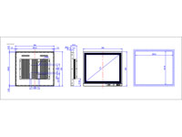 HN-DR170 Industrial Touch Screen Panel PC