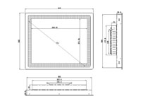 HN-DR1702 15” Industrial Touch Screen Panel PC